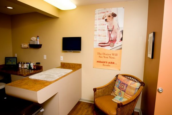 Spacious, comfortable exam rooms